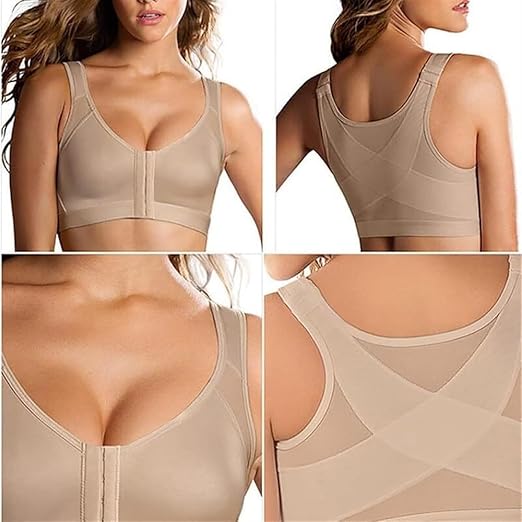 Comfy Posture Correction Wireless Front Open Bra