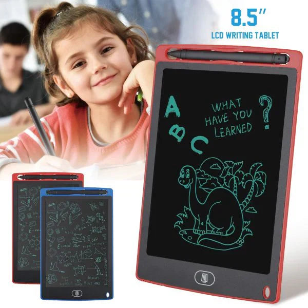 LCD Writing Tablet With Digital Pen For Kids - Eraseable Digital Drawing Doodling Pad For Kids
