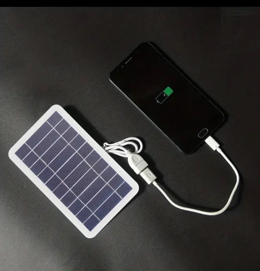 Solar-Powered USB Charger