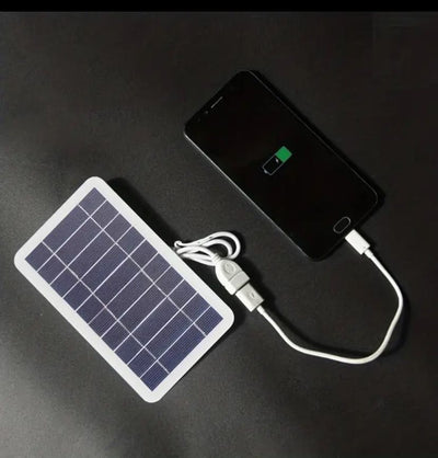 Solar-Powered USB Charger