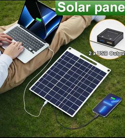 Solar-Powered USB Charger