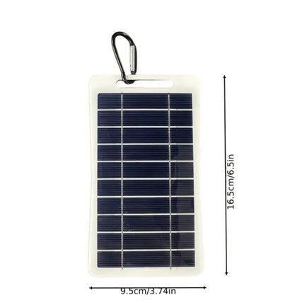 Solar-Powered USB Charger