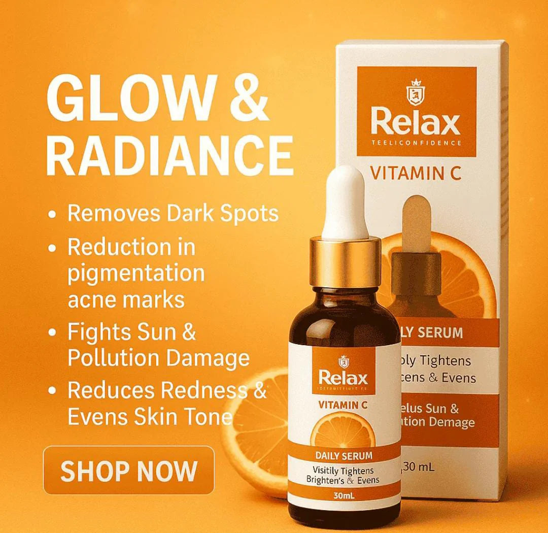 Relax Vitamin C Daily Serum – Glow & Radiance in Every Drop
